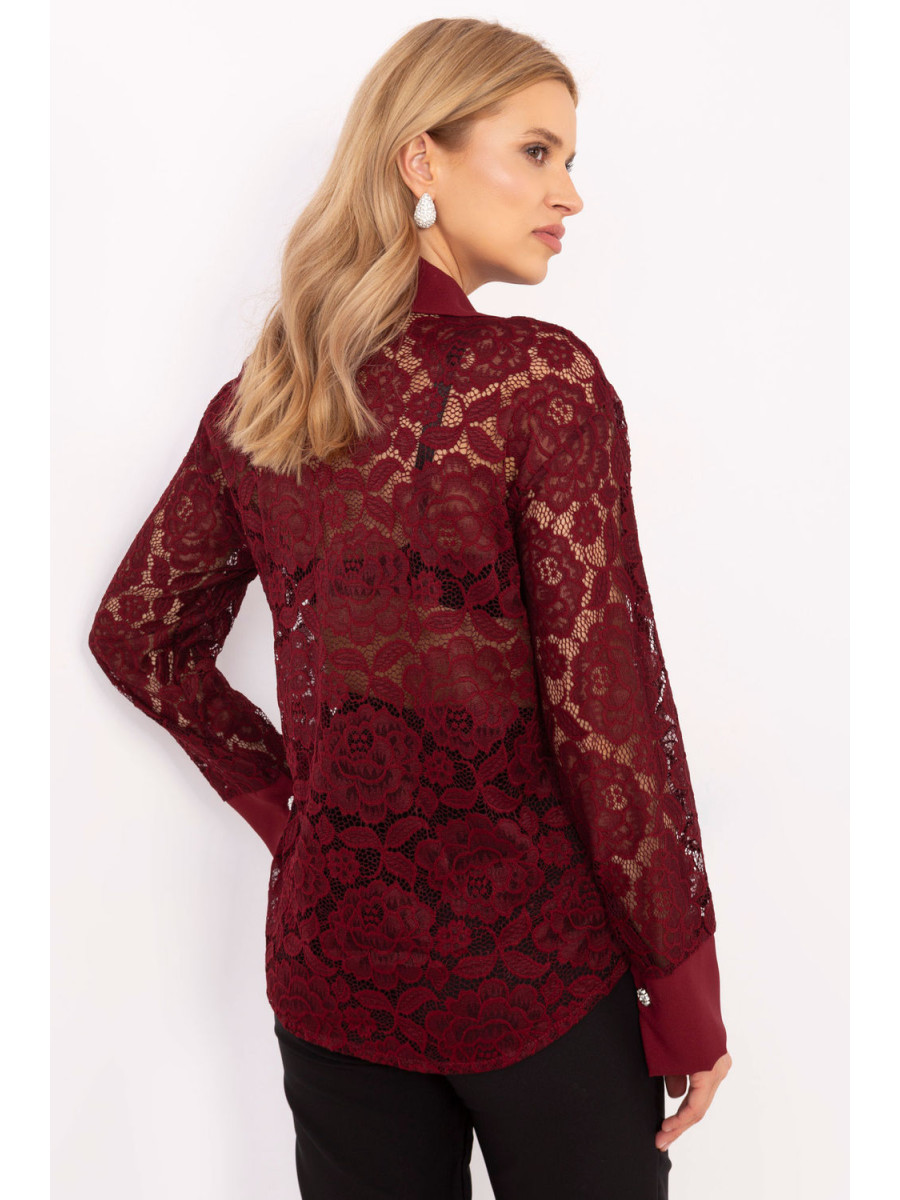 Chemise manche longue model 204971 Italy Moda