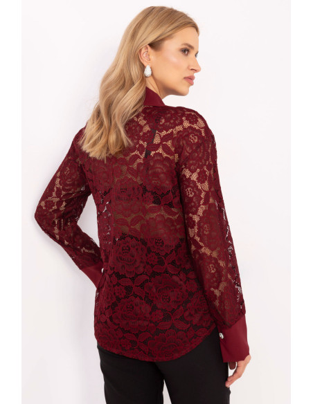 Chemise manche longue model 204971 Italy Moda