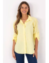Chemise manche longue model 210005 Italy Moda
