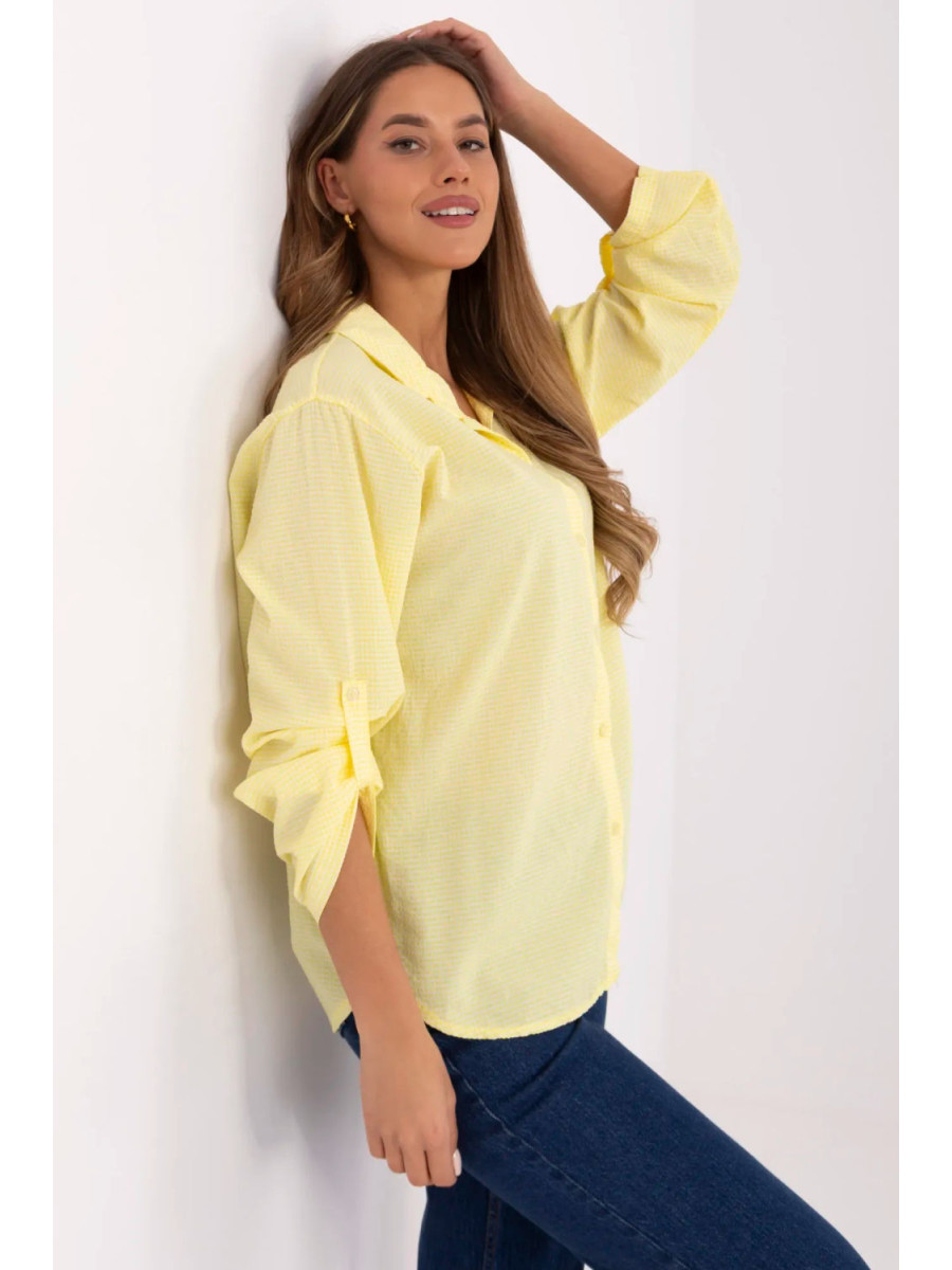 Chemise manche longue model 210005 Italy Moda