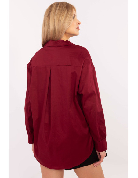 Chemise manche longue model 204357 Italy Moda