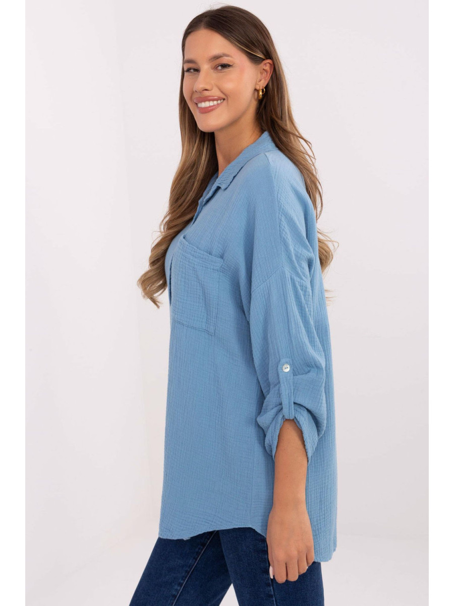 Chemise manche longue model 210008 Italy Moda