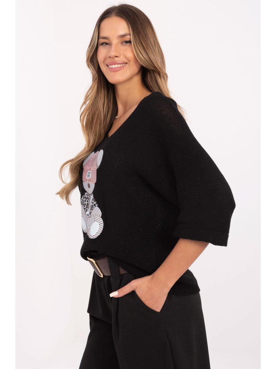 Pull à manches courtes model 206703 Italy Moda
