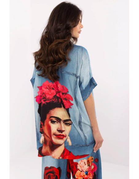 Chemise manche courte model 210032 Italy Moda