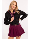 Chemise manche longue model 204362 Italy Moda