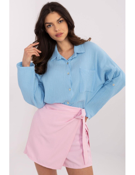 Chemise manche longue model 210010 Italy Moda