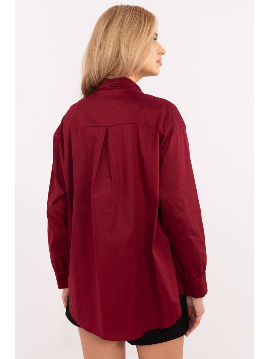 Chemise manche longue model 204363 Italy Moda