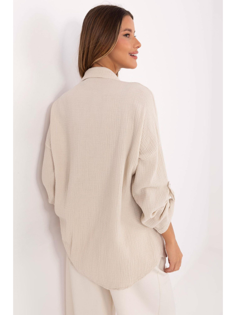 Chemise manche longue model 210011 Italy Moda