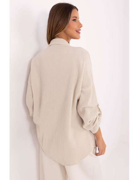 Chemise manche longue model 210011 Italy Moda