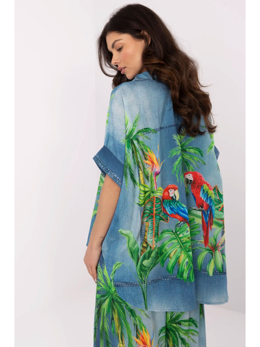 Chemise manche courte model 210034 Italy Moda