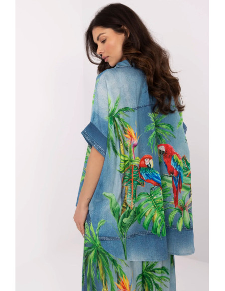 Chemise manche courte model 210034 Italy Moda