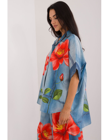 Chemise manche courte model 198386 Italy Moda