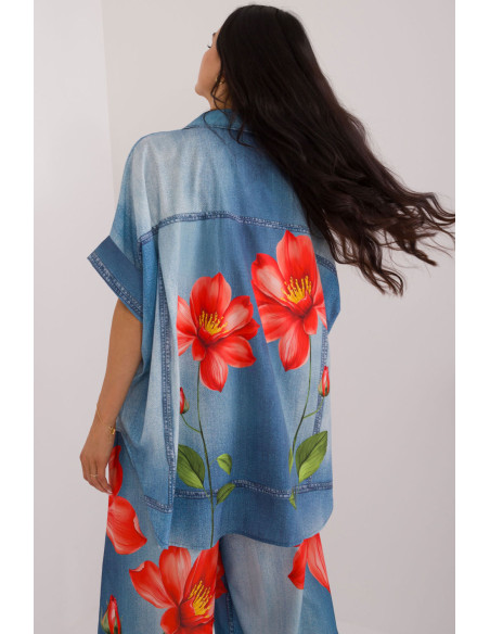 Chemise manche courte model 198386 Italy Moda
