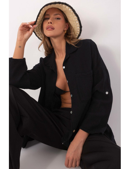 Chemise manche longue model 210012 Italy Moda