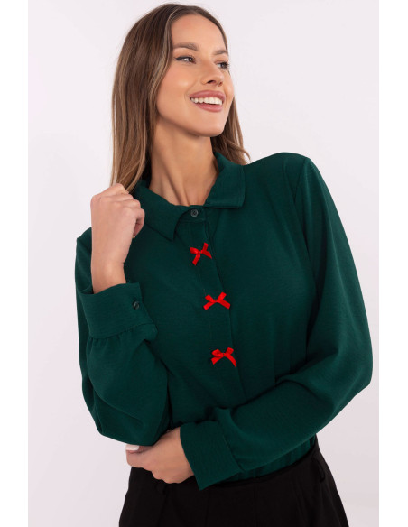Chemise manche longue model 203946 Italy Moda