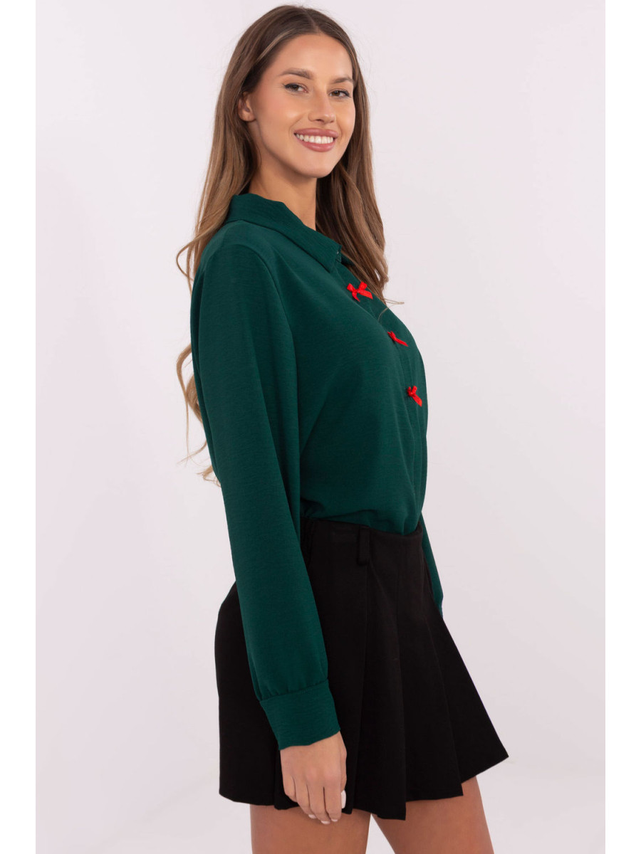 Chemise manche longue model 203946 Italy Moda