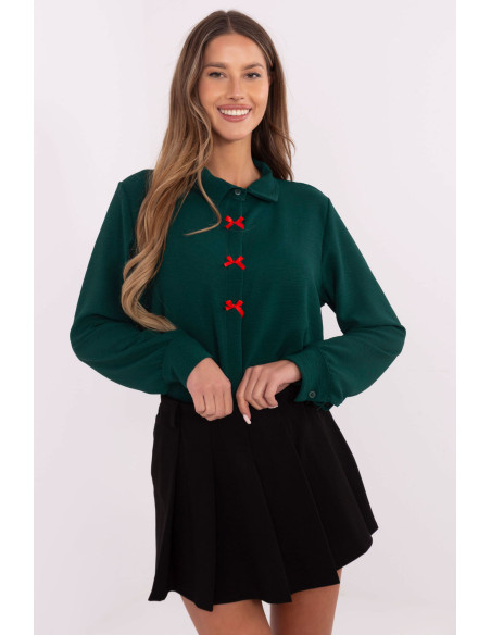 Chemise manche longue model 203946 Italy Moda