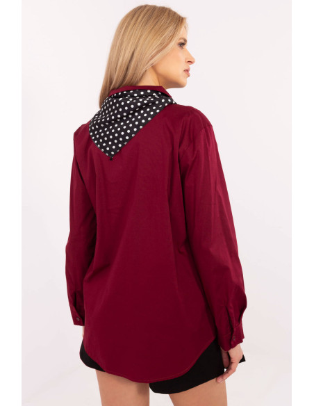Chemise manche longue model 204365 Italy Moda
