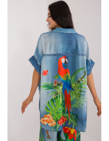 Chemise manche courte model 198371 Italy Moda