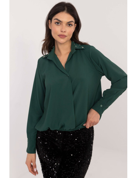 Chemise manche longue model 203103 Italy Moda