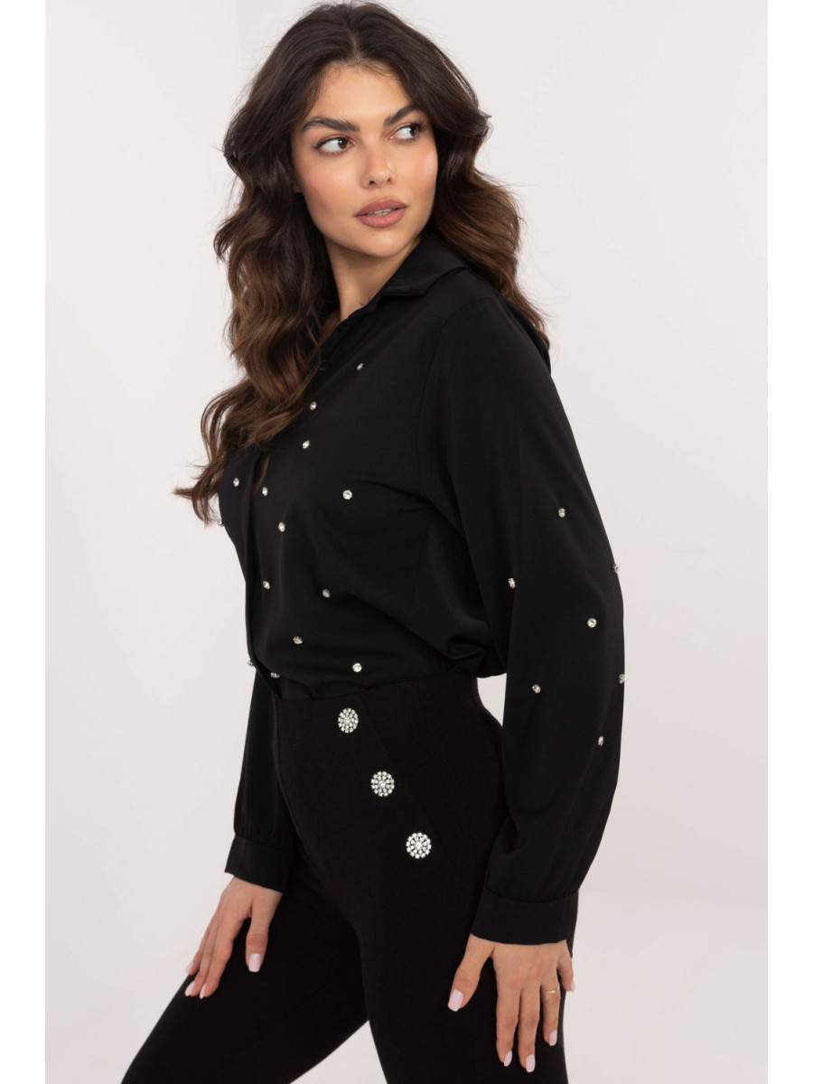 Chemise manche longue model 203328 Italy Moda