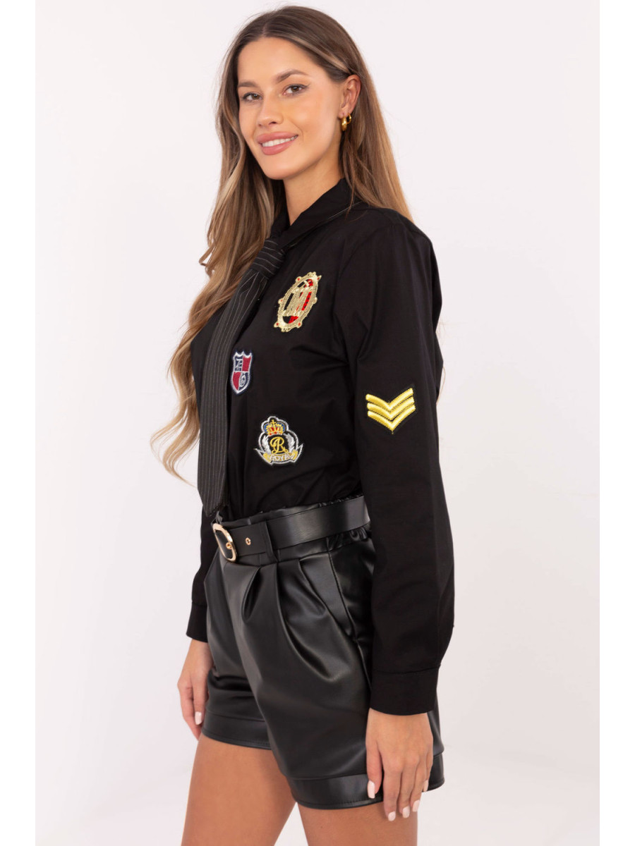 Chemise manche longue model 203949 Italy Moda