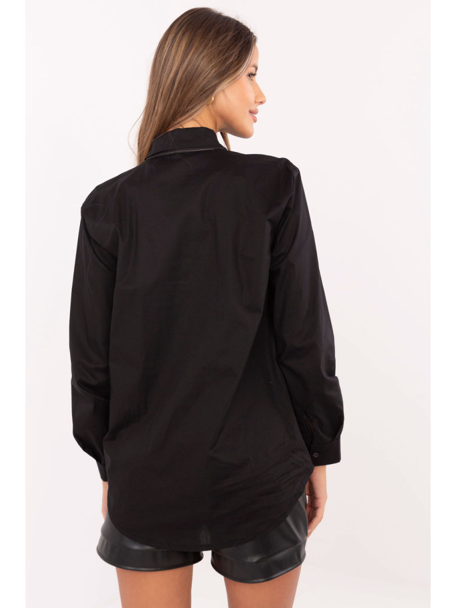 Chemise manche longue model 203949 Italy Moda