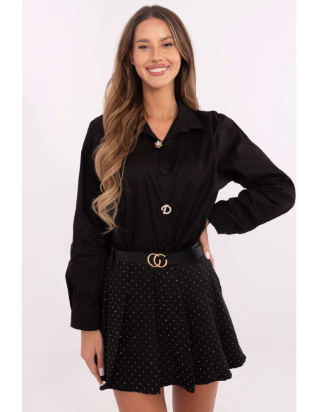 Chemise manche longue model 204396 Italy Moda