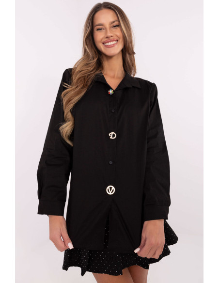 Chemise manche longue model 204396 Italy Moda