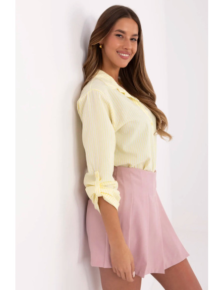 Chemise manche longue model 210018 Italy Moda