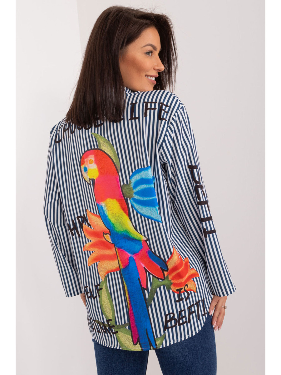 Chemise manche longue model 194187 Italy Moda