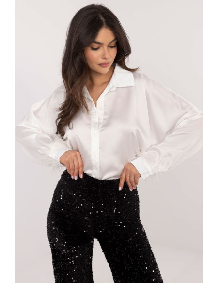 Chemise manche longue model 203107 Italy Moda