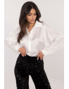 Chemise manche longue model 203107 Italy Moda