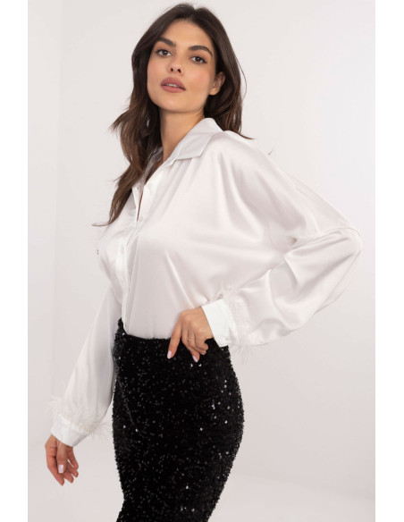 Chemise manche longue model 203107 Italy Moda