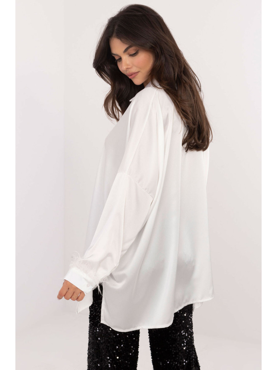 Chemise manche longue model 203107 Italy Moda