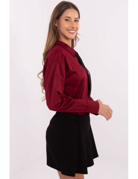 Chemise manche longue model 204398 Italy Moda