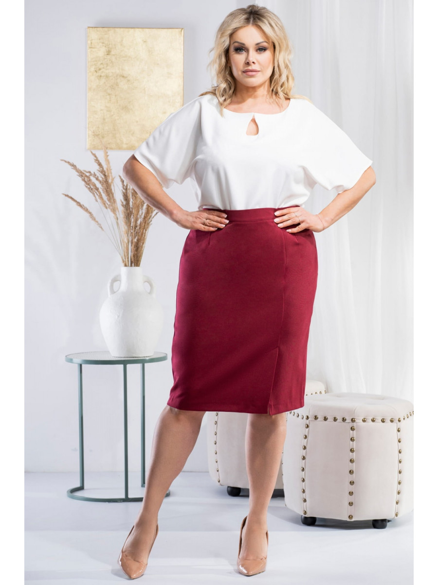 Jupe taille plus model 180463 Karko
