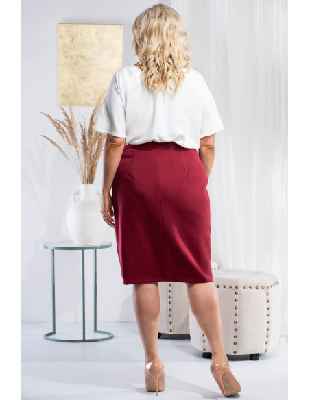 Jupe taille plus model 180463 Karko