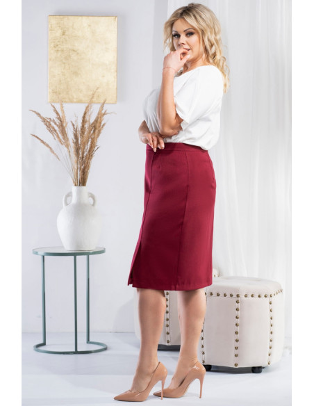 Jupe taille plus model 180463 Karko