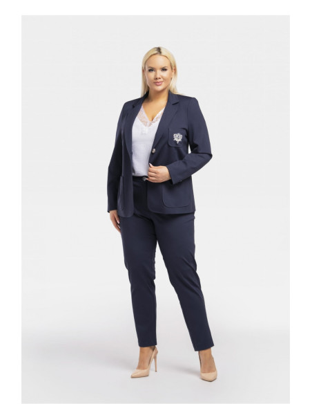 Blazer femme taille plus model 195029 Karko