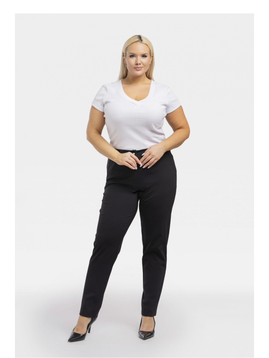 Pantalon taille plus model 195034 Karko