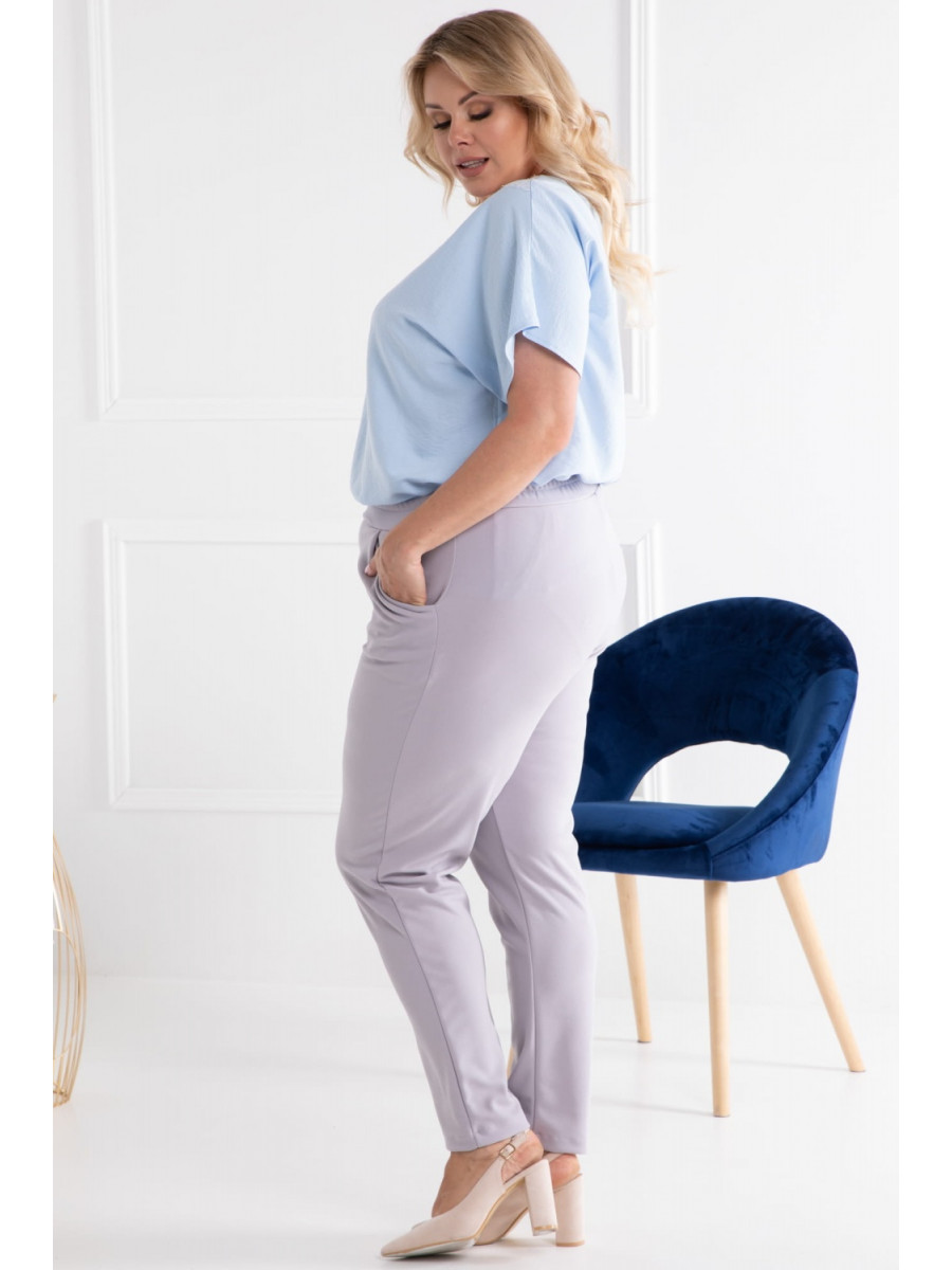 Pantalon taille plus model 169223 Karko