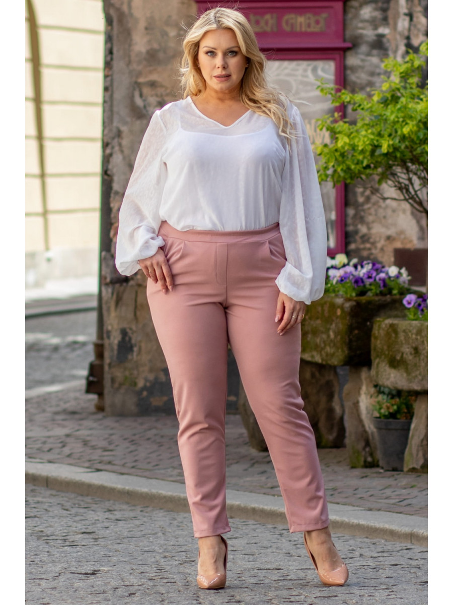 Pantalon taille plus model 169229 Karko