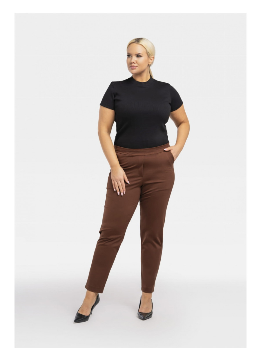 Pantalon taille plus model 193915 Karko