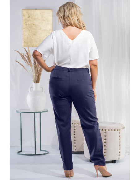 Pantalon taille plus model 184893 Karko