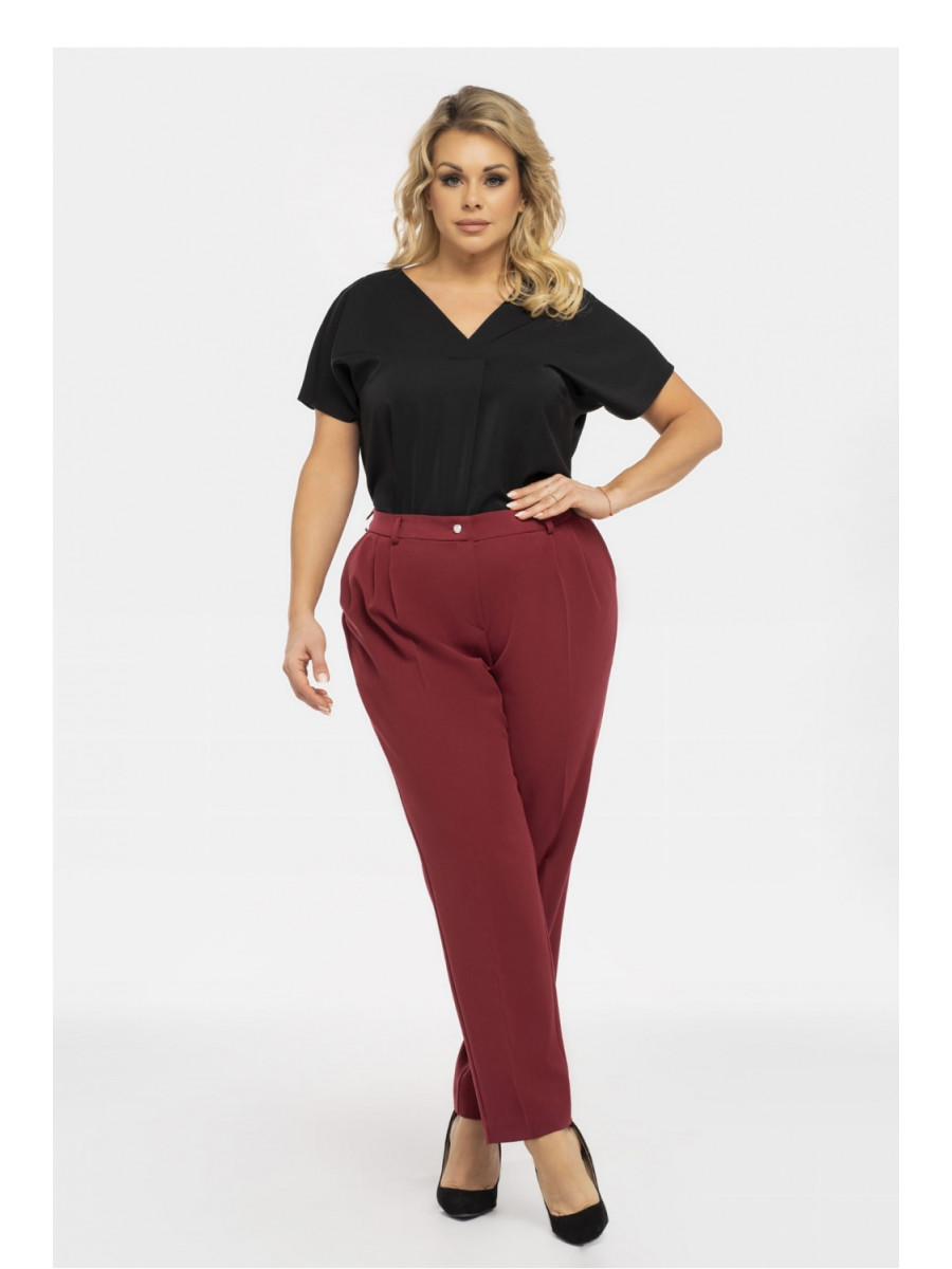 Pantalon taille plus model 190932 Karko