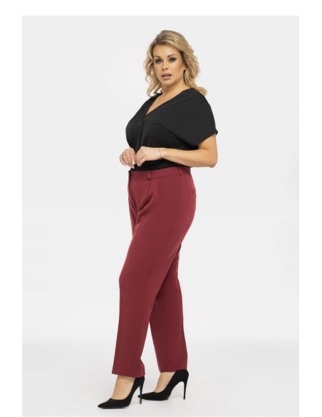 Pantalon taille plus model 190932 Karko