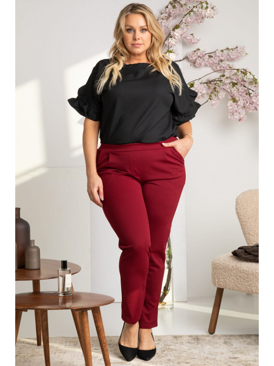 Pantalon taille plus model 169230 Karko