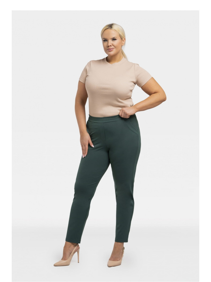 Pantalon taille plus model 193916 Karko