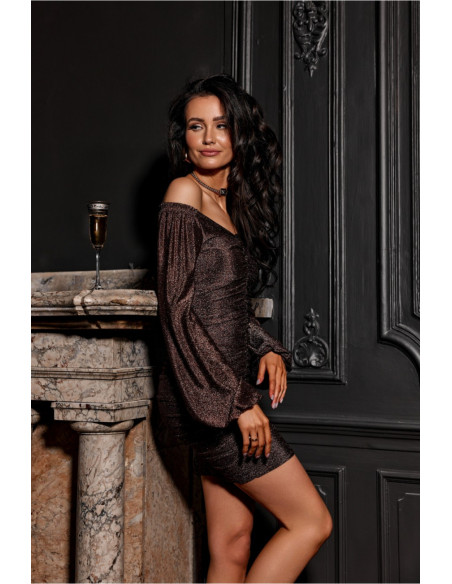 Robe courte model 203375 Roco Fashion